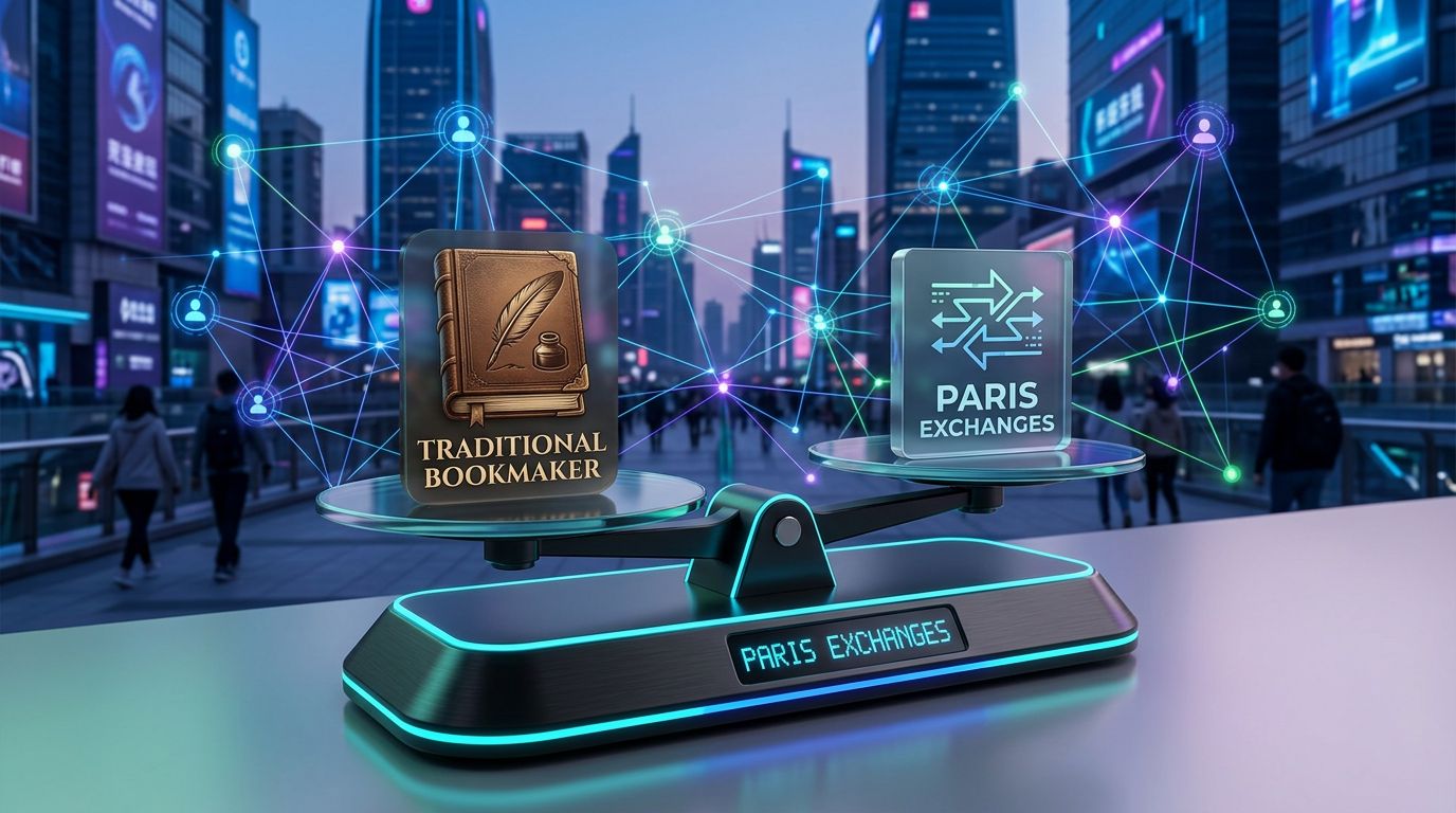 Bourses-de-paris-contre-bookmakers-traditionnels Bourses de paris contre bookmakers traditionnels : pourquoi le modèle pair-à-pair va tout changer
