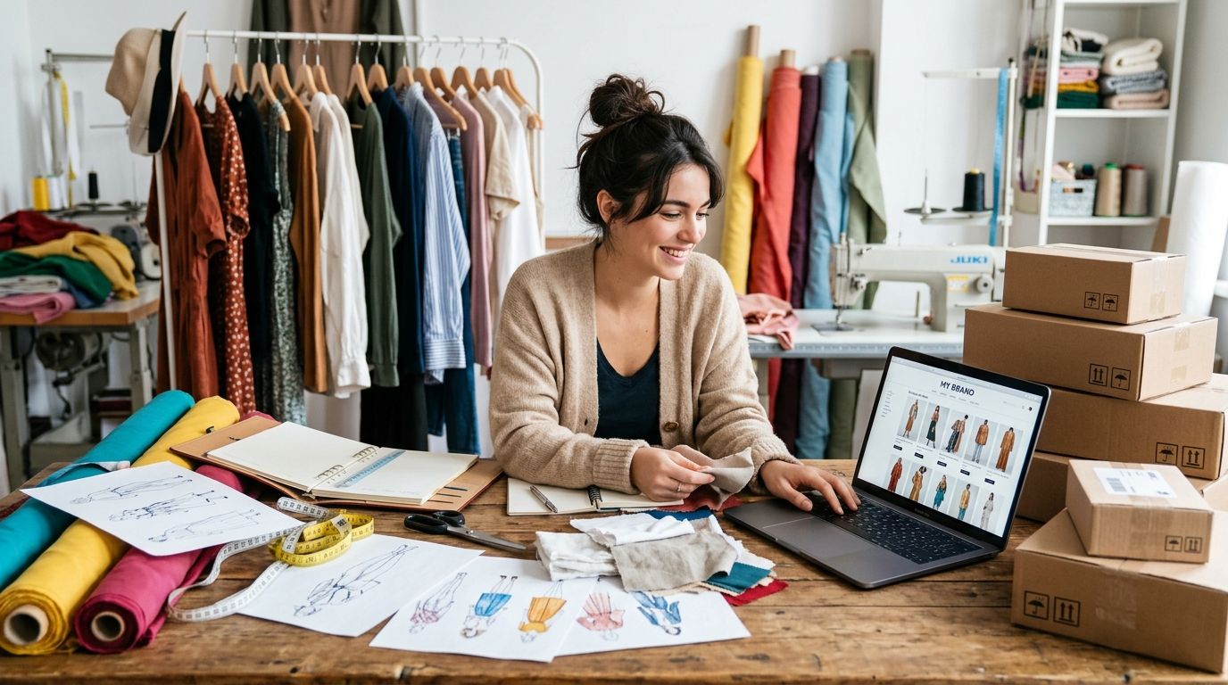 Les-etapes-de-Julien-Jimenez-pour-lancer-une-marque-de-vetements-en-ligne Los pasos que dio Julien Jimenez para lanzar una marca de ropa online.